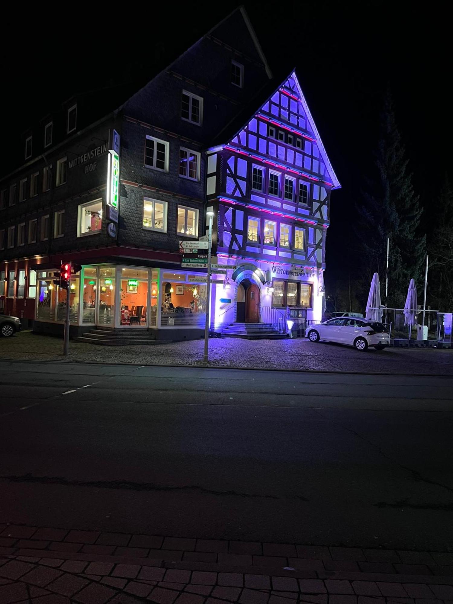 Hotel Wittgensteiner Hof バート・ラースフェ エクステリア 写真